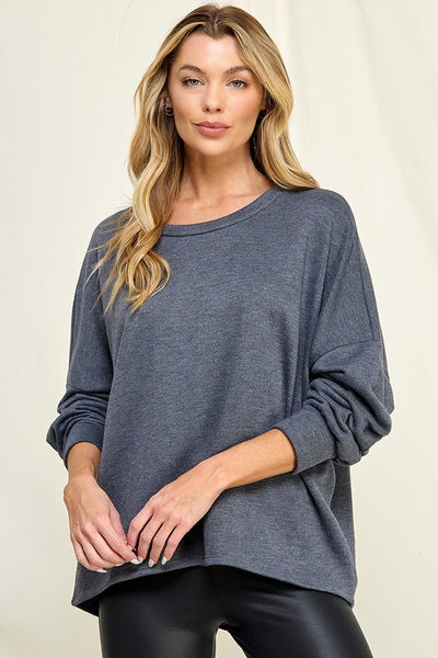 French Terry Loose Top