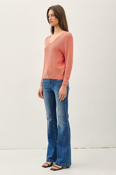 Cotton Slub Sweater