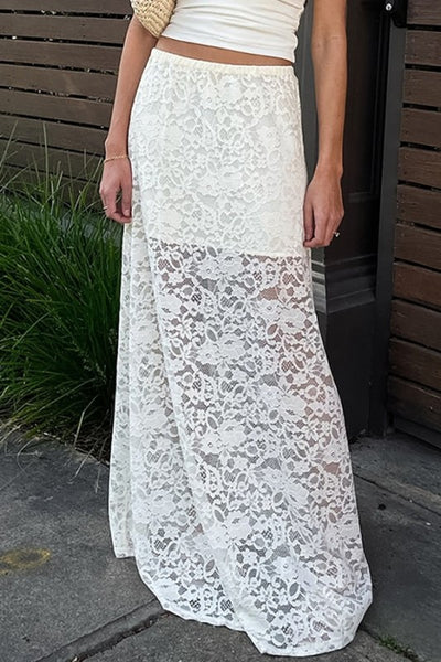 Lace Maxi Skirt