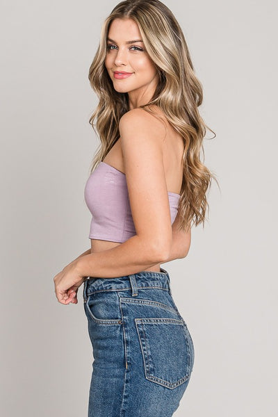 Double Lined Bandeau Top