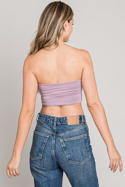 Double Lined Bandeau Top