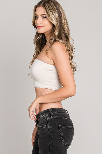 Double Lined Bandeau Top