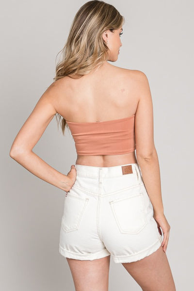Double Lined Bandeau Top